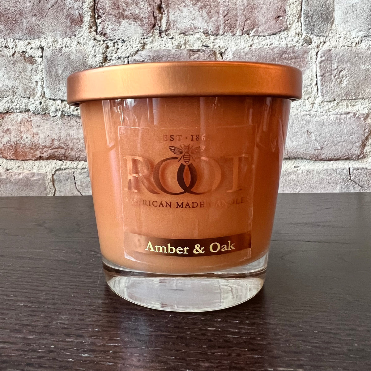 Root Candles Amber & Oak Makes Scents