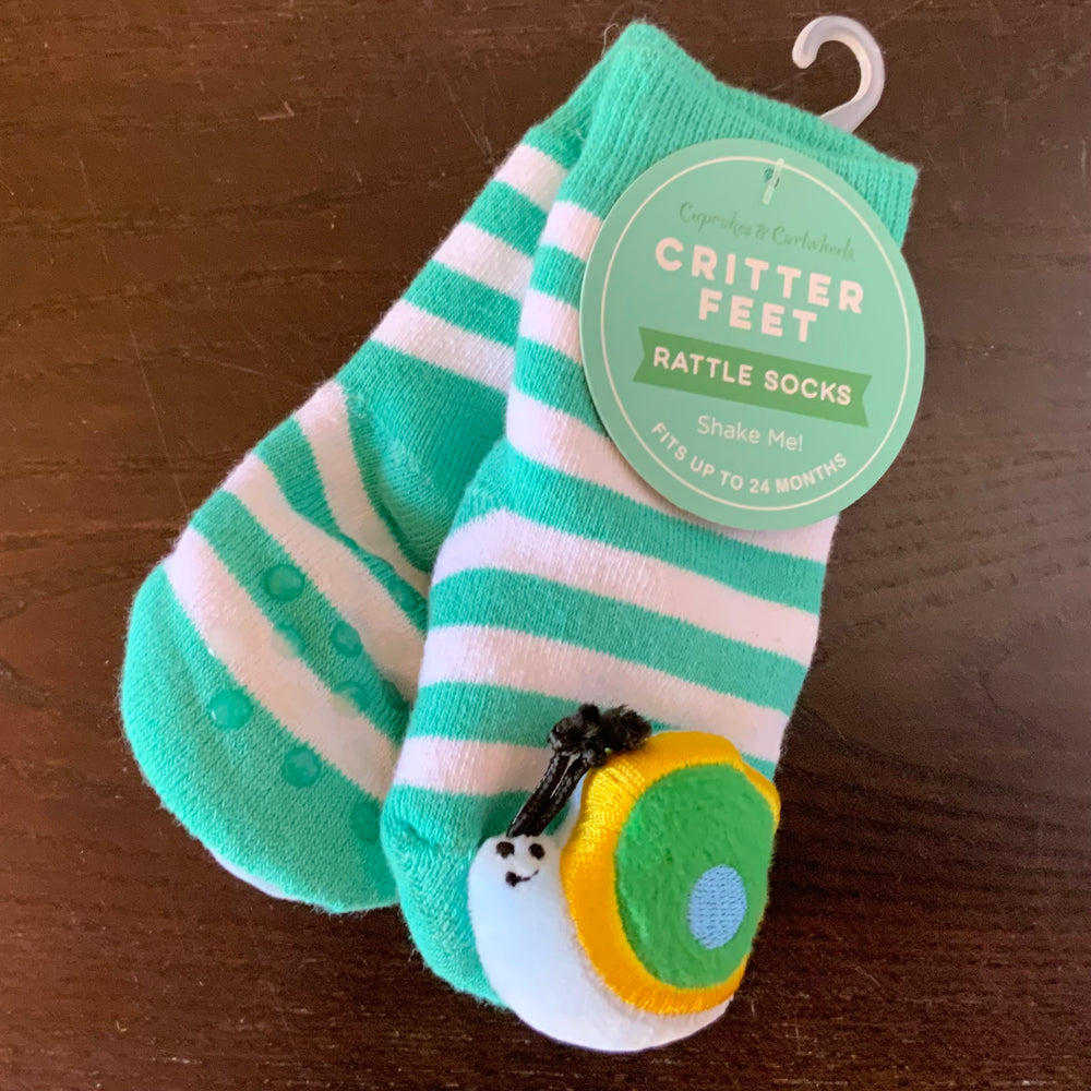 Critter Feet Rattle Socks