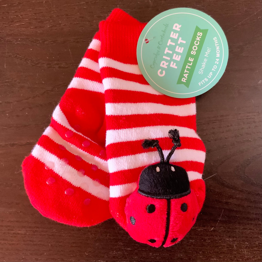 Critter Feet Rattle Socks