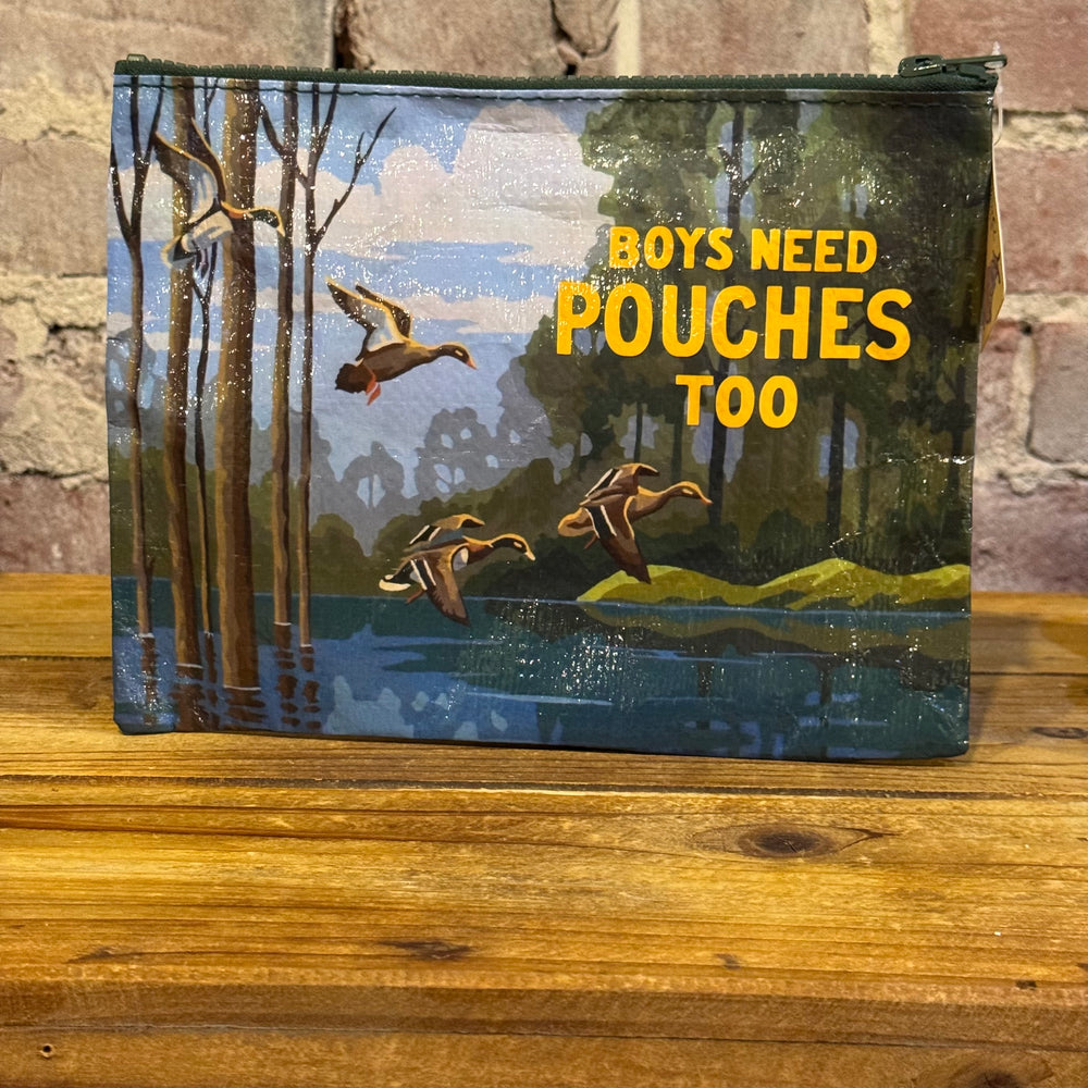 Blue Q Zipper Pouches