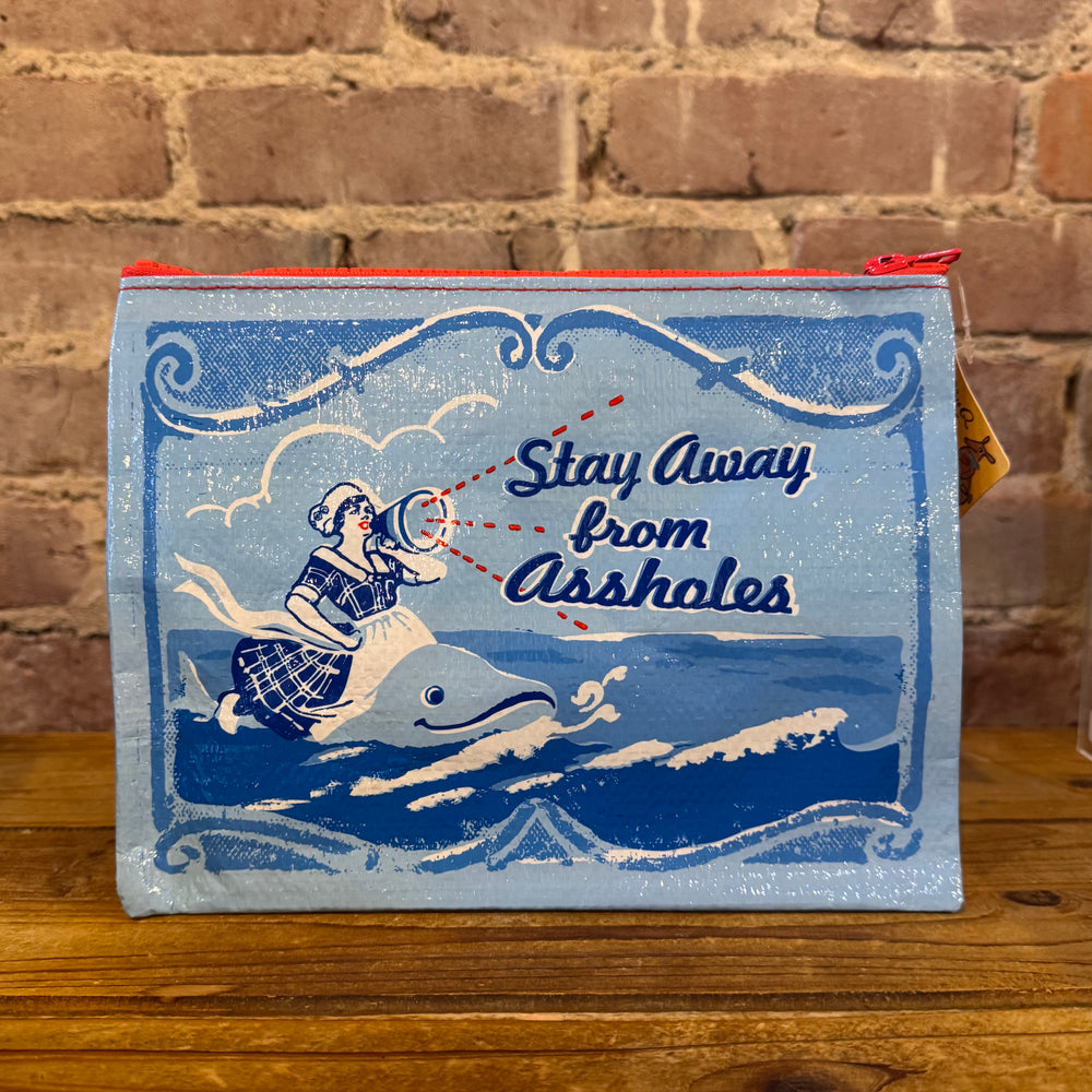 Blue Q Zipper Pouches