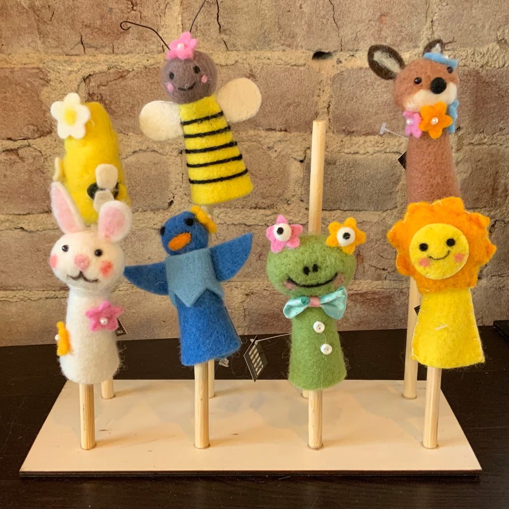 Spring Finger Puppets