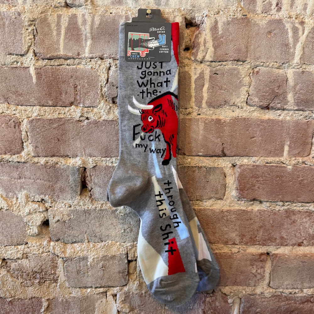 Blue Q Men’s Crew Socks