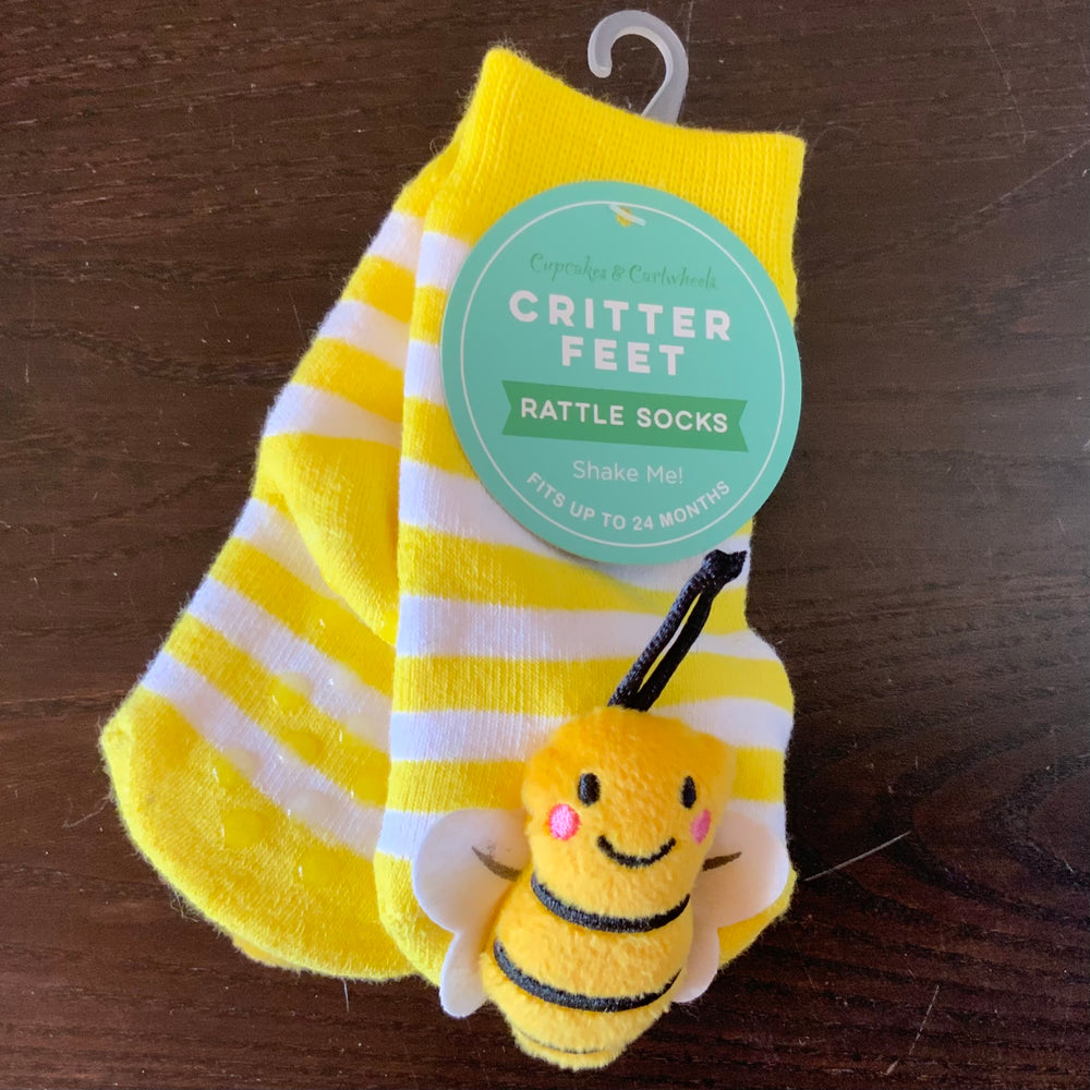 Critter Feet Rattle Socks