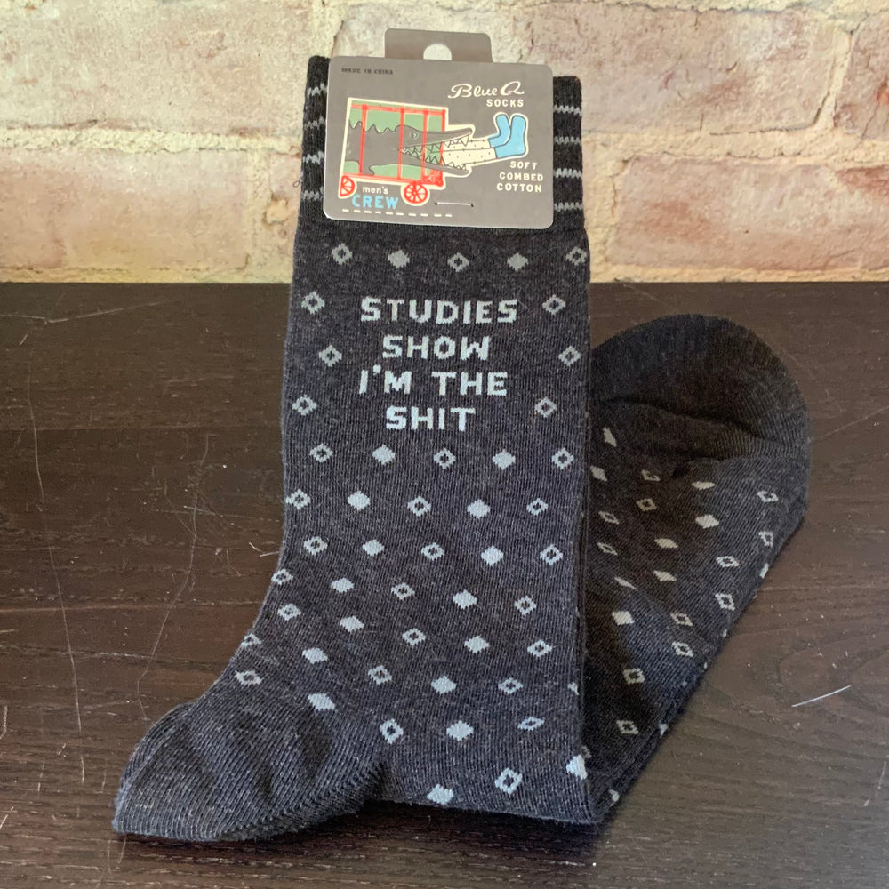 Blue Q Men’s Crew Socks