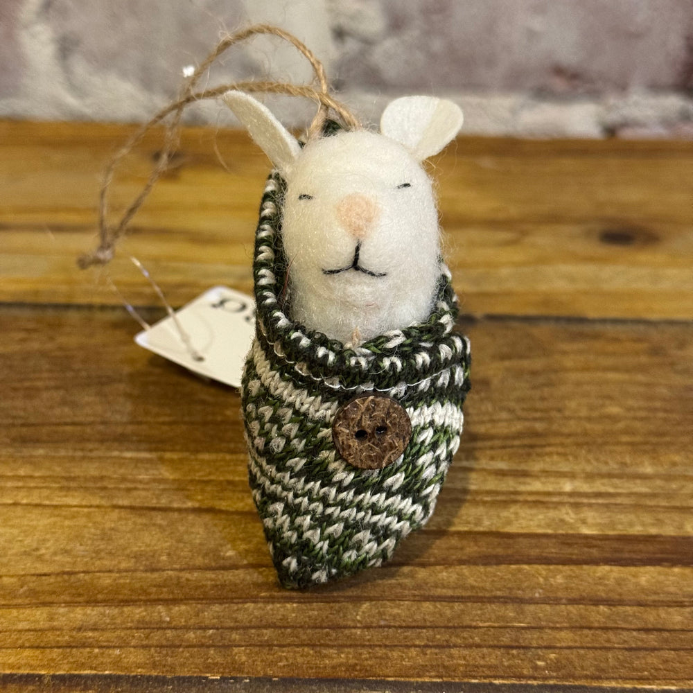 Critter in Swaddle Ornament