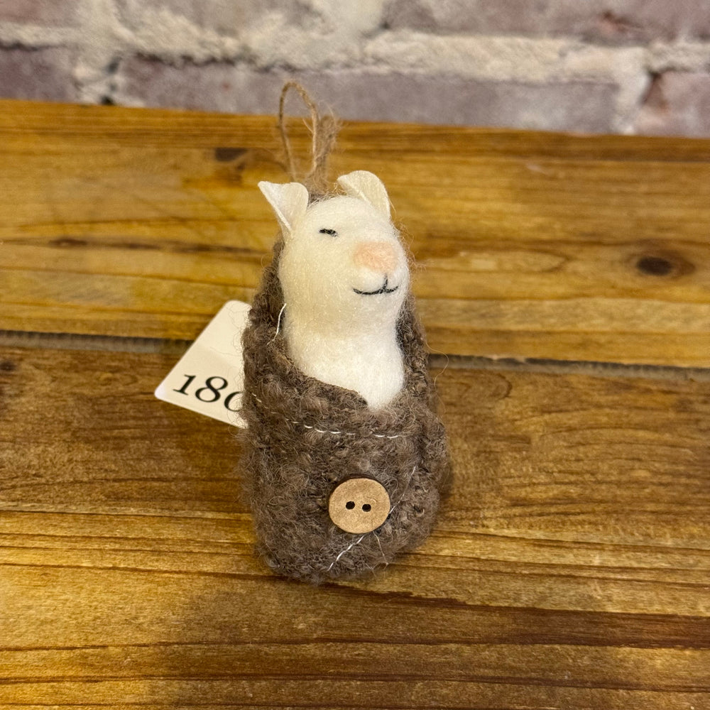 Critter in Swaddle Ornament