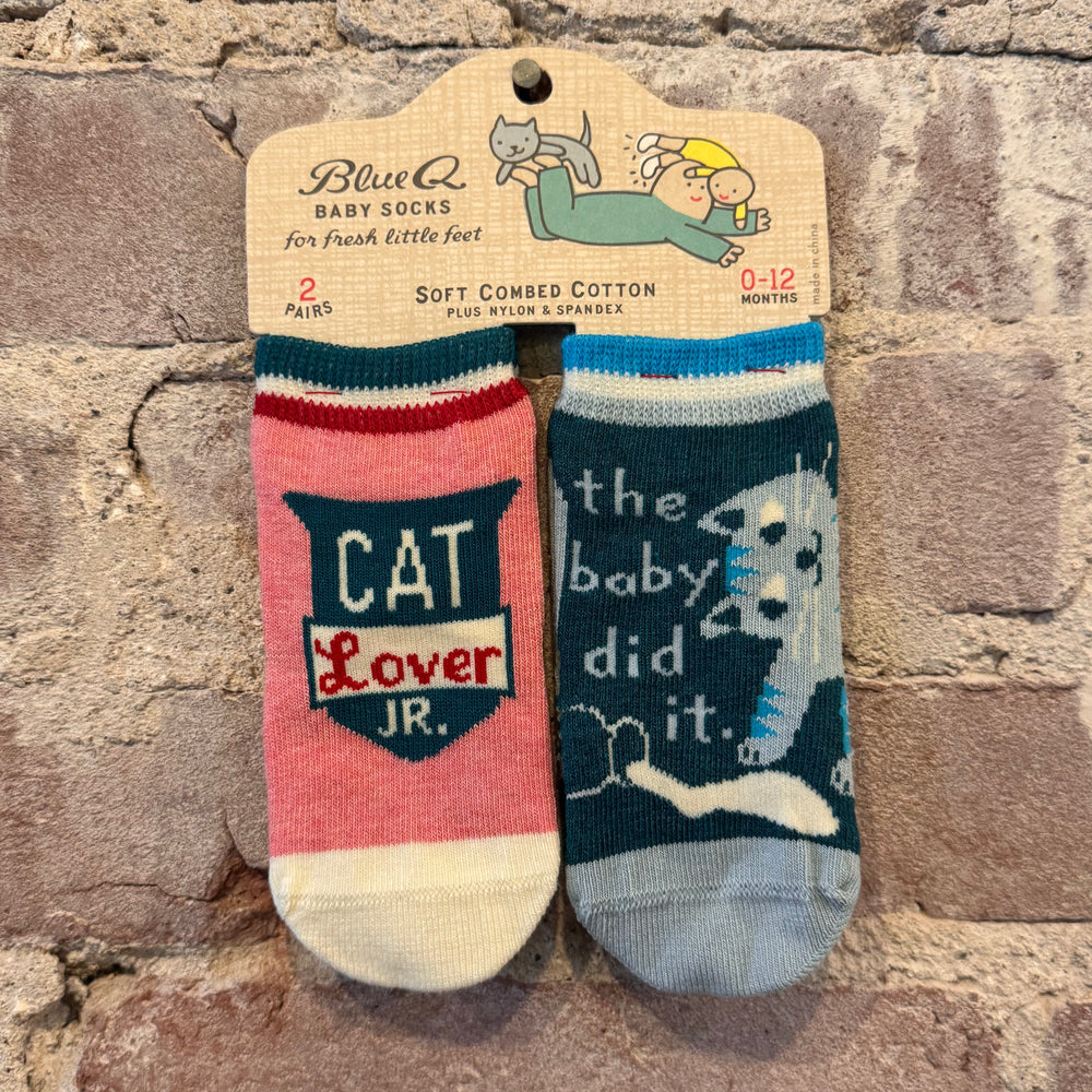 Blue Q Baby Socks