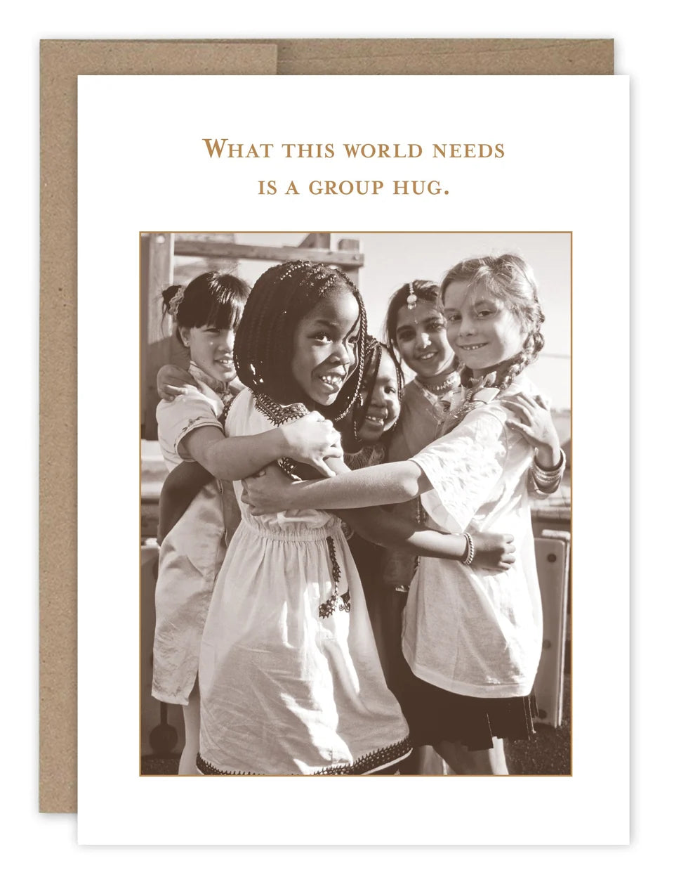 Group Hug Friendship/Just Because Card
