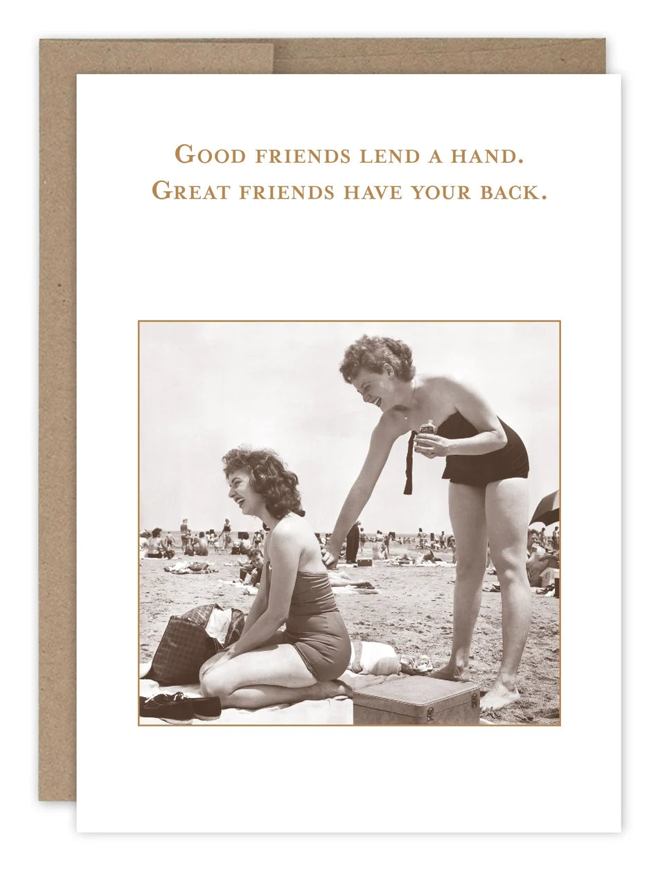 Good Friends Friendship Card