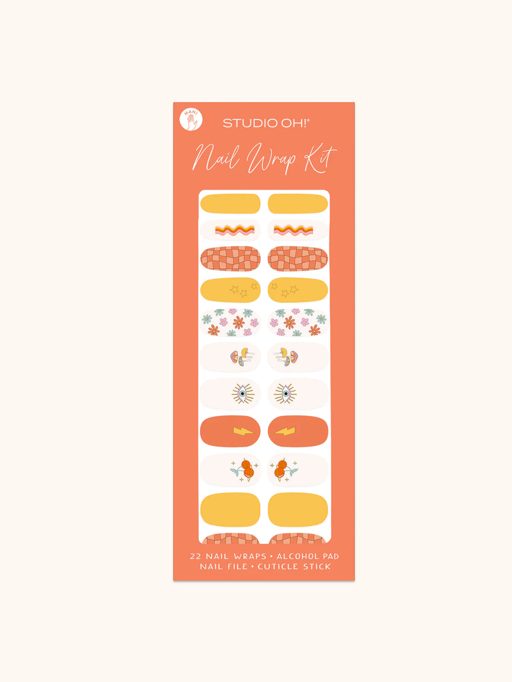 Studio Oh! Groovy Girl Nail Wraps