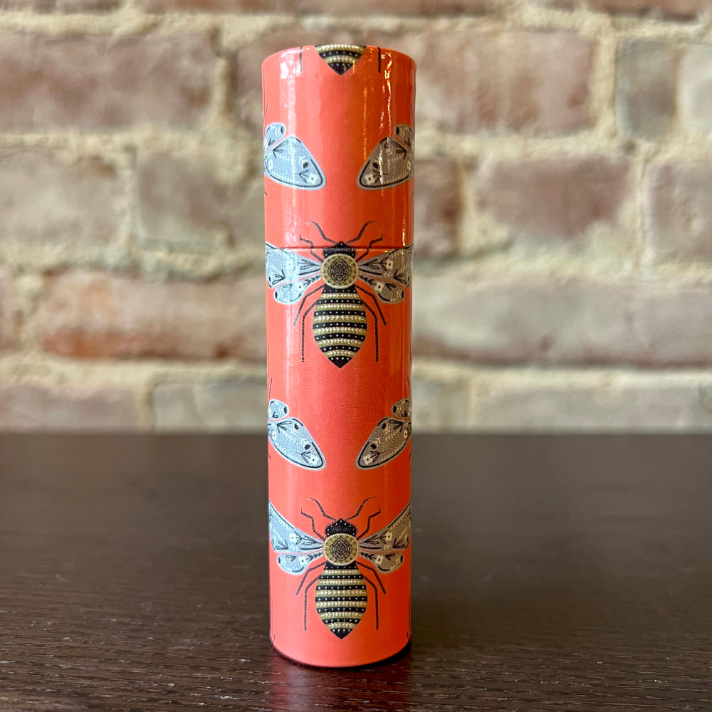 Insect Print Tube Matchbox