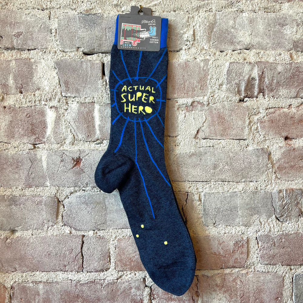 Blue Q Men’s Crew Socks