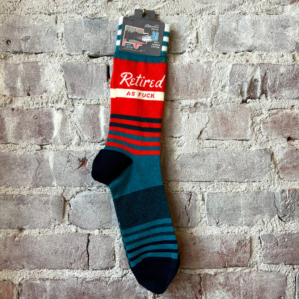 Blue Q Men’s Crew Socks