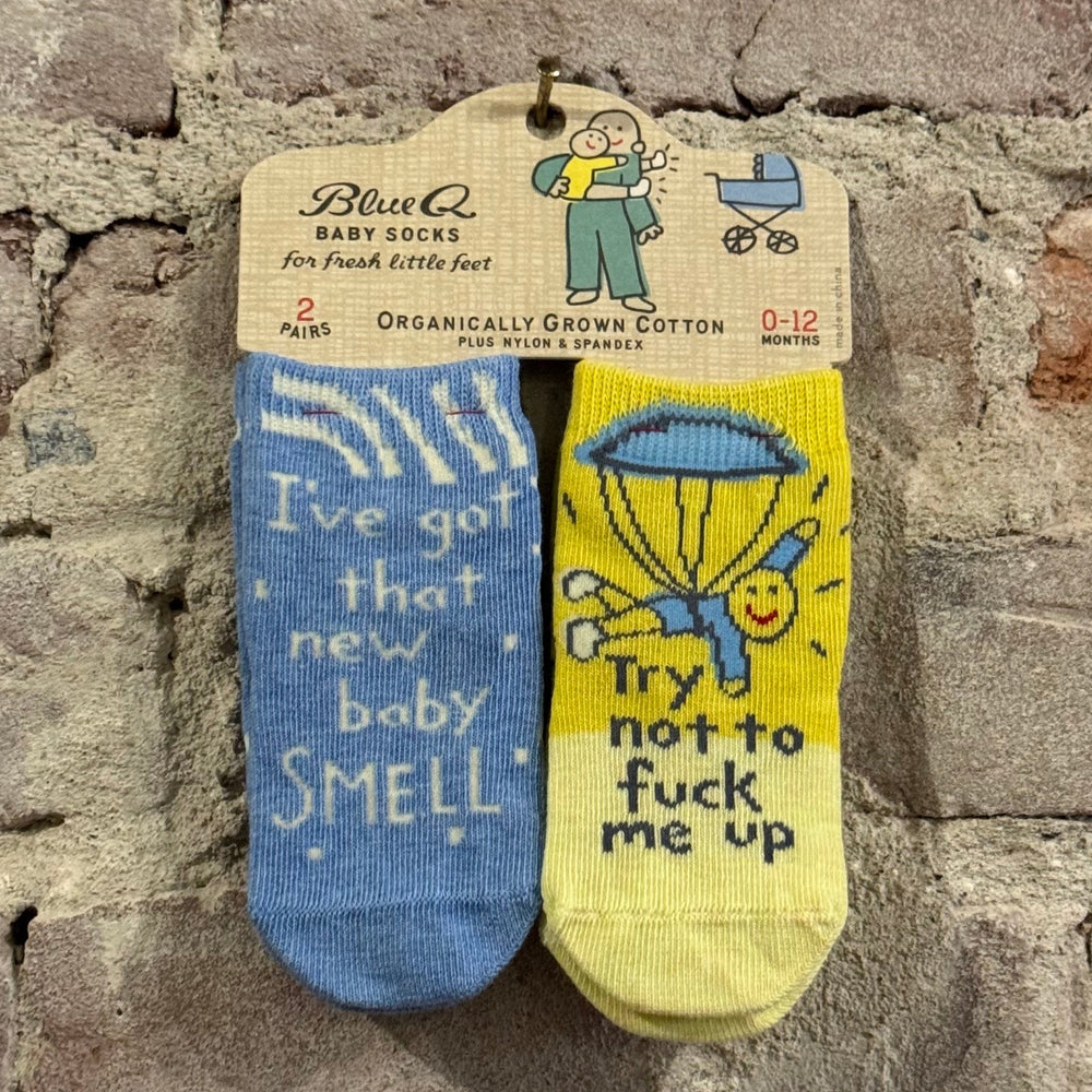 Blue Q Baby Socks