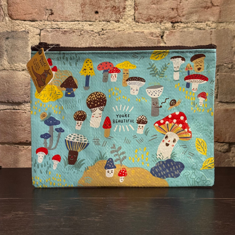 Blue Q Zipper Pouches