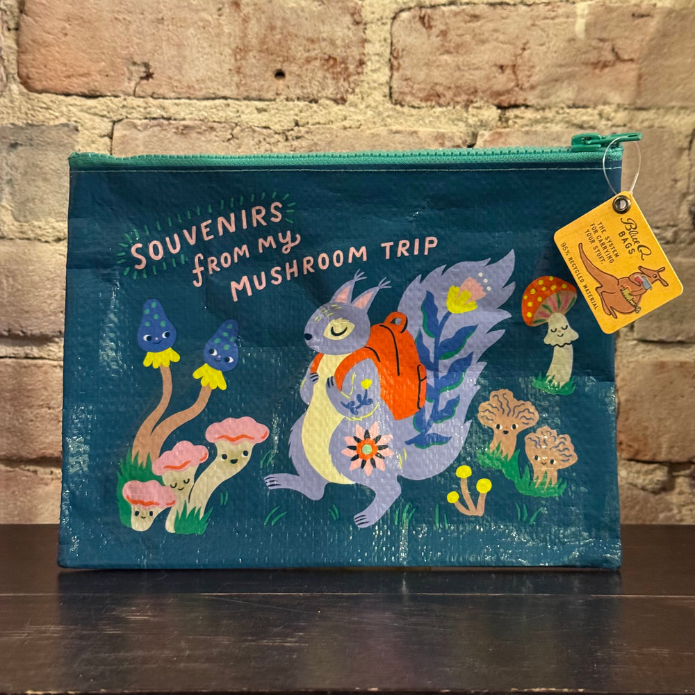 Blue Q Zipper Pouches