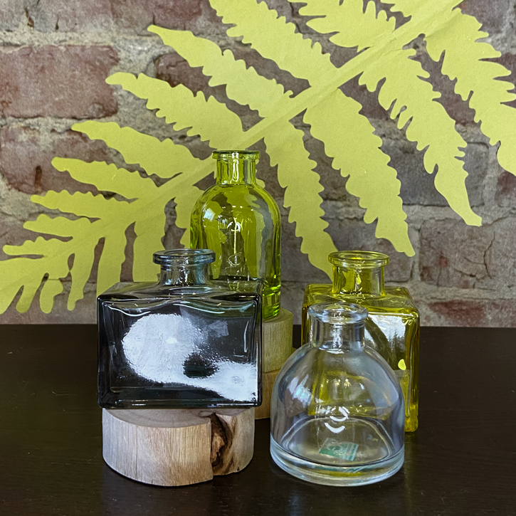 reed diffuser glass bottle options