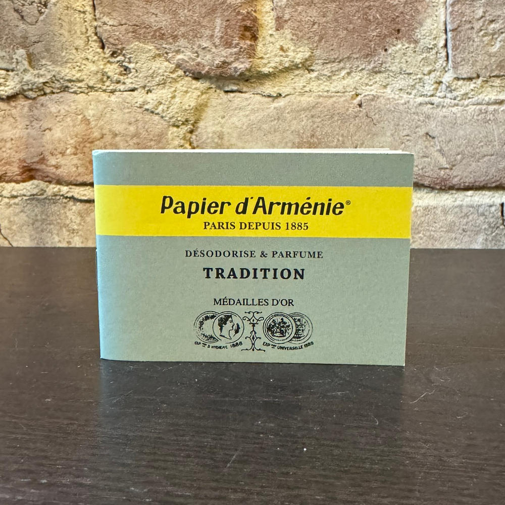 Papier d'Arménie French Incense Papers