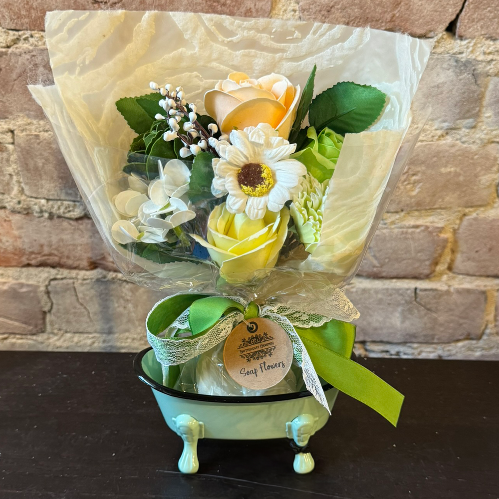 Craft Soap Flowers Bouquet