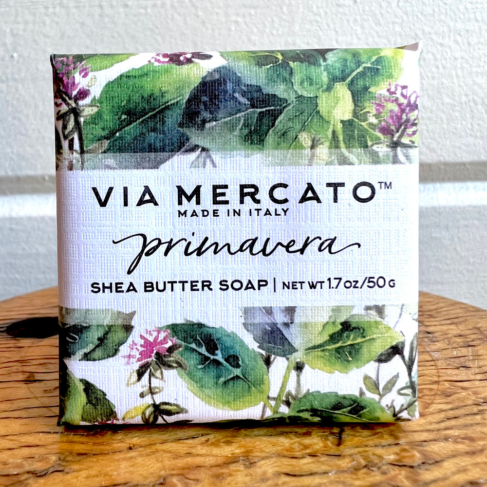 Via Mercato Primavera Springtime Mini Soaps