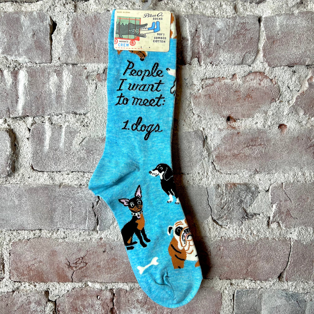 Blue Q Women’s Crew Socks