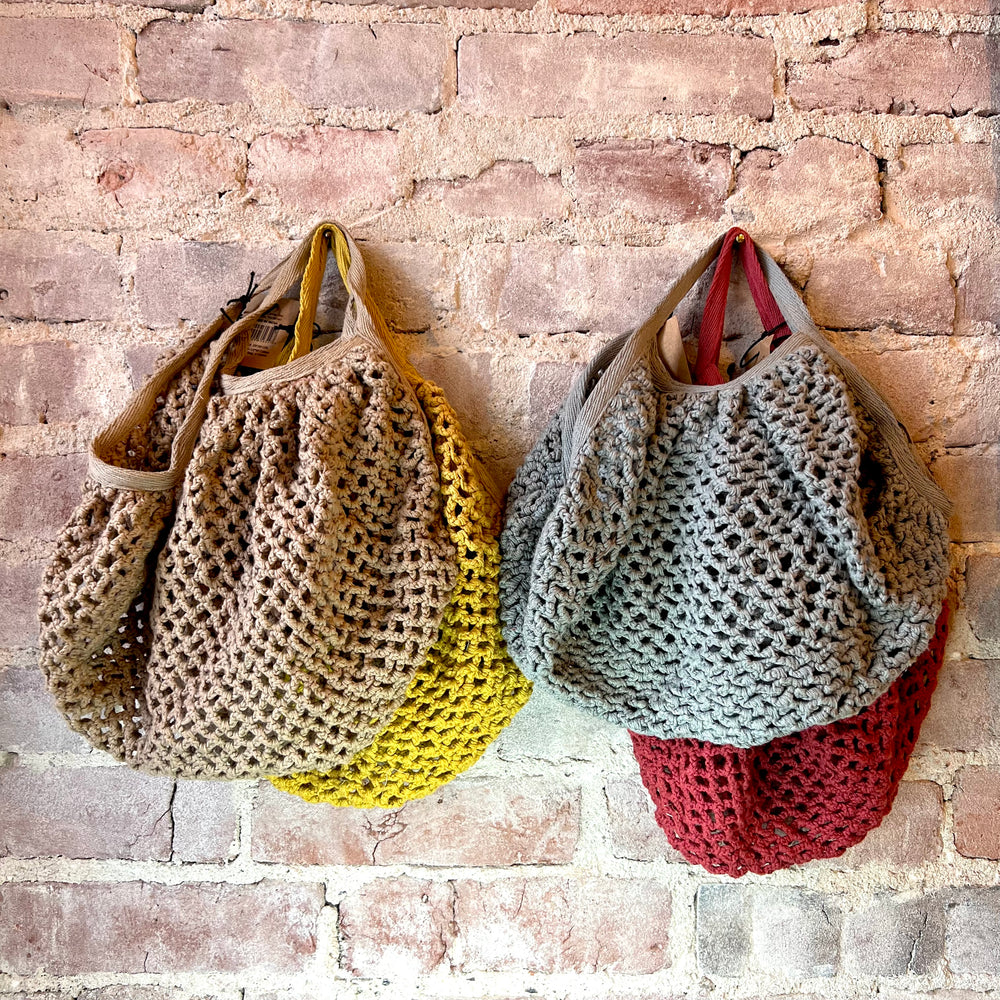 Cotton Crochet Market Bag