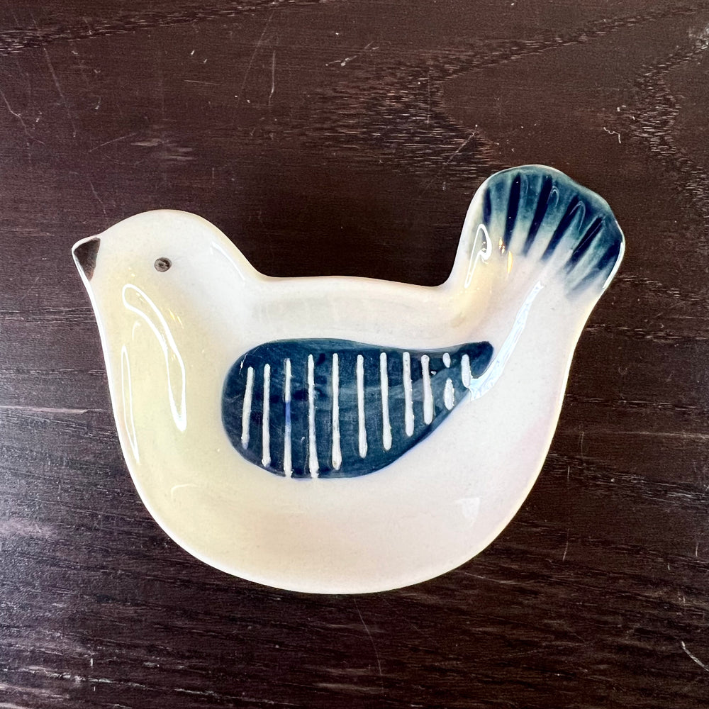 Stoneware Bird Shaped Dish