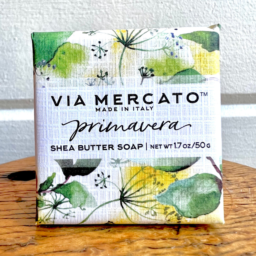 Via Mercato Primavera Springtime Mini Soaps