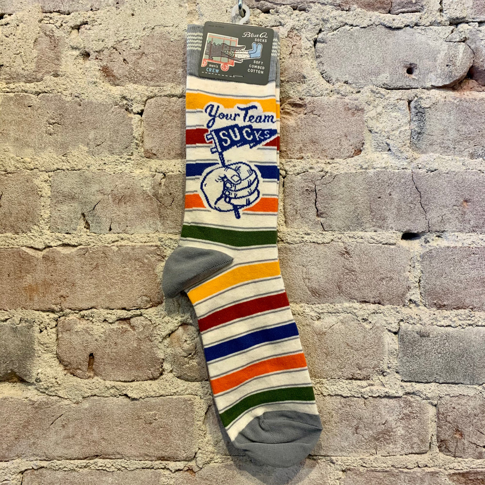 Blue Q Men’s Crew Socks