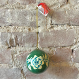 Hand-Painted Paper Mache Ornament