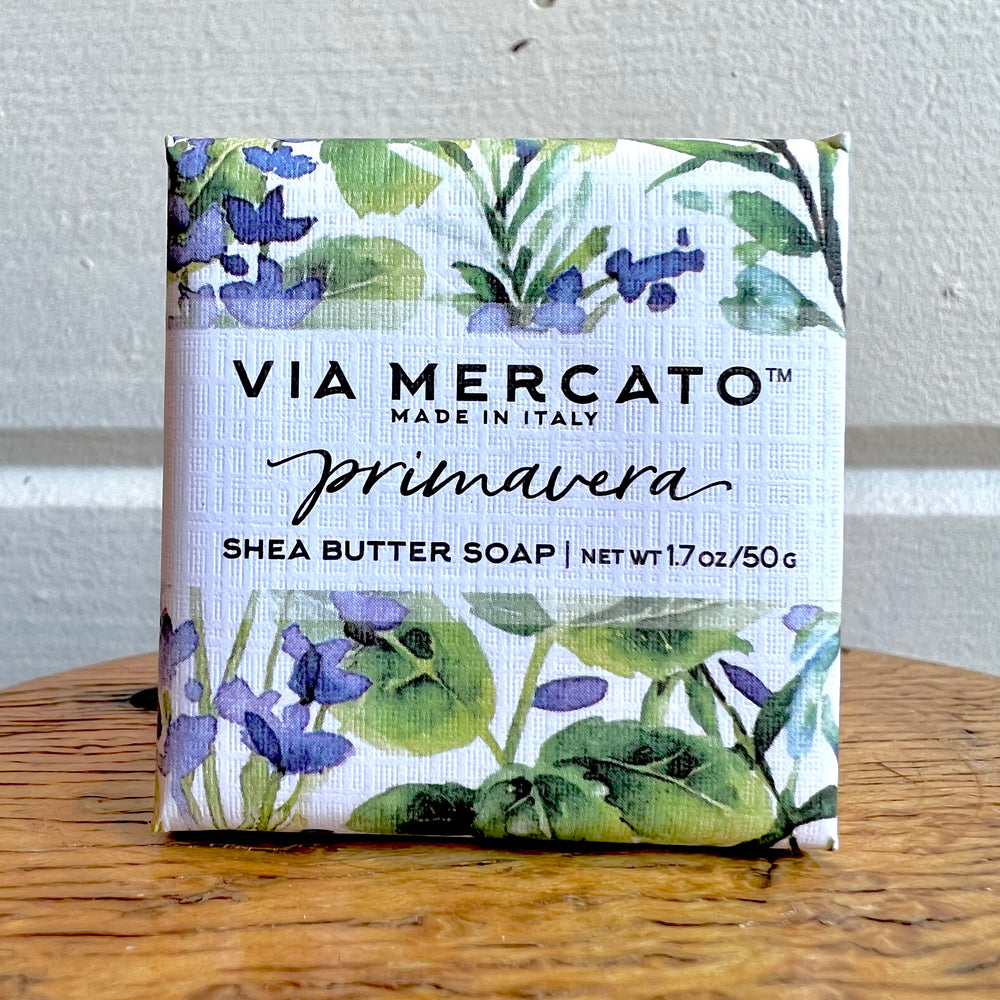 Via Mercato Primavera Springtime Mini Soaps