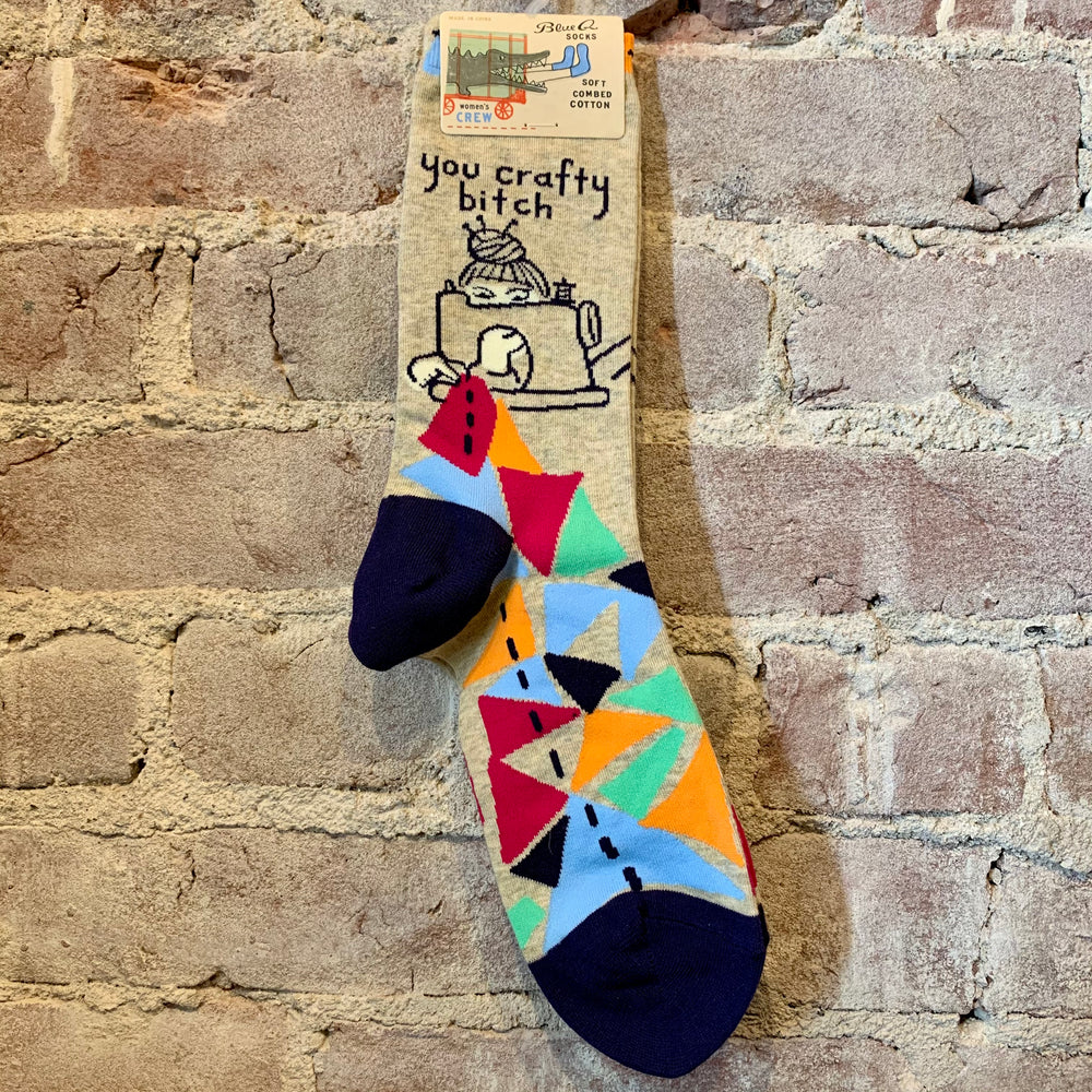 Blue Q Women’s Crew Socks