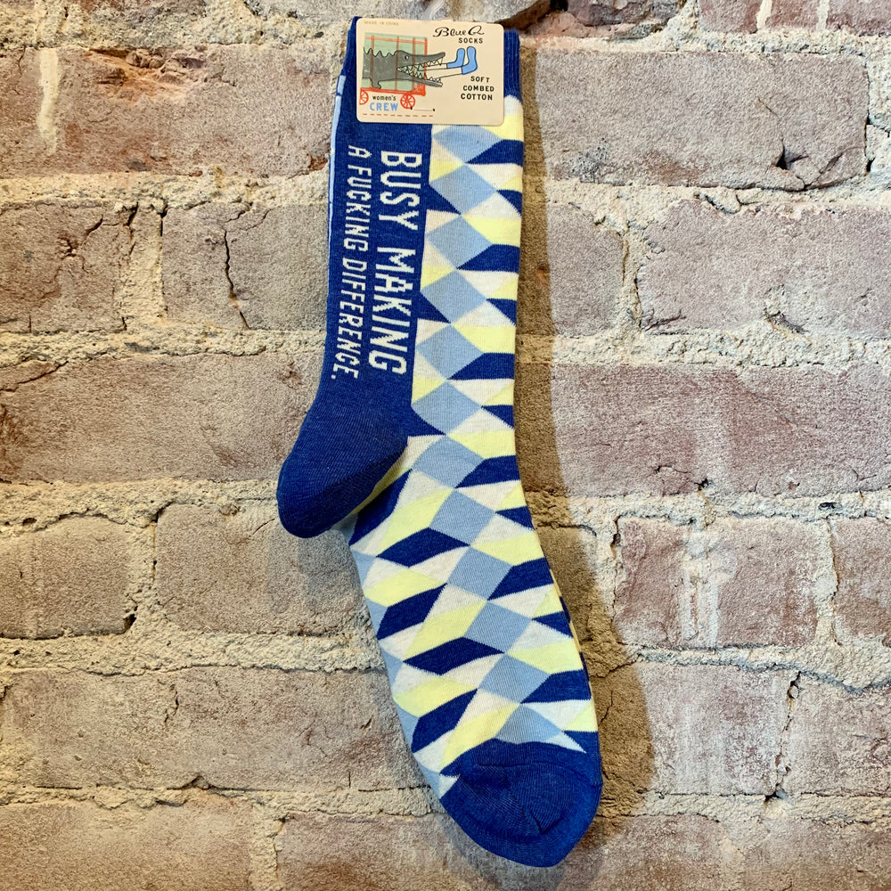 Blue Q Women’s Crew Socks