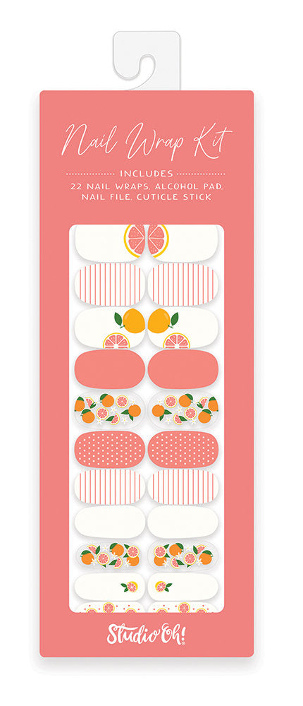 Studio Oh! Citrus Grove Nail Wraps