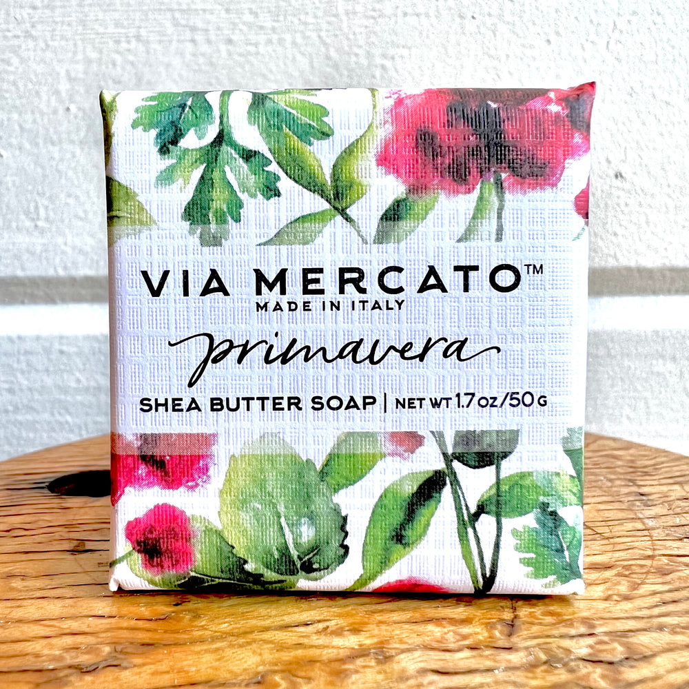 Via Mercato Primavera Springtime Mini Soaps