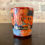 Root Candles Fall Leaves