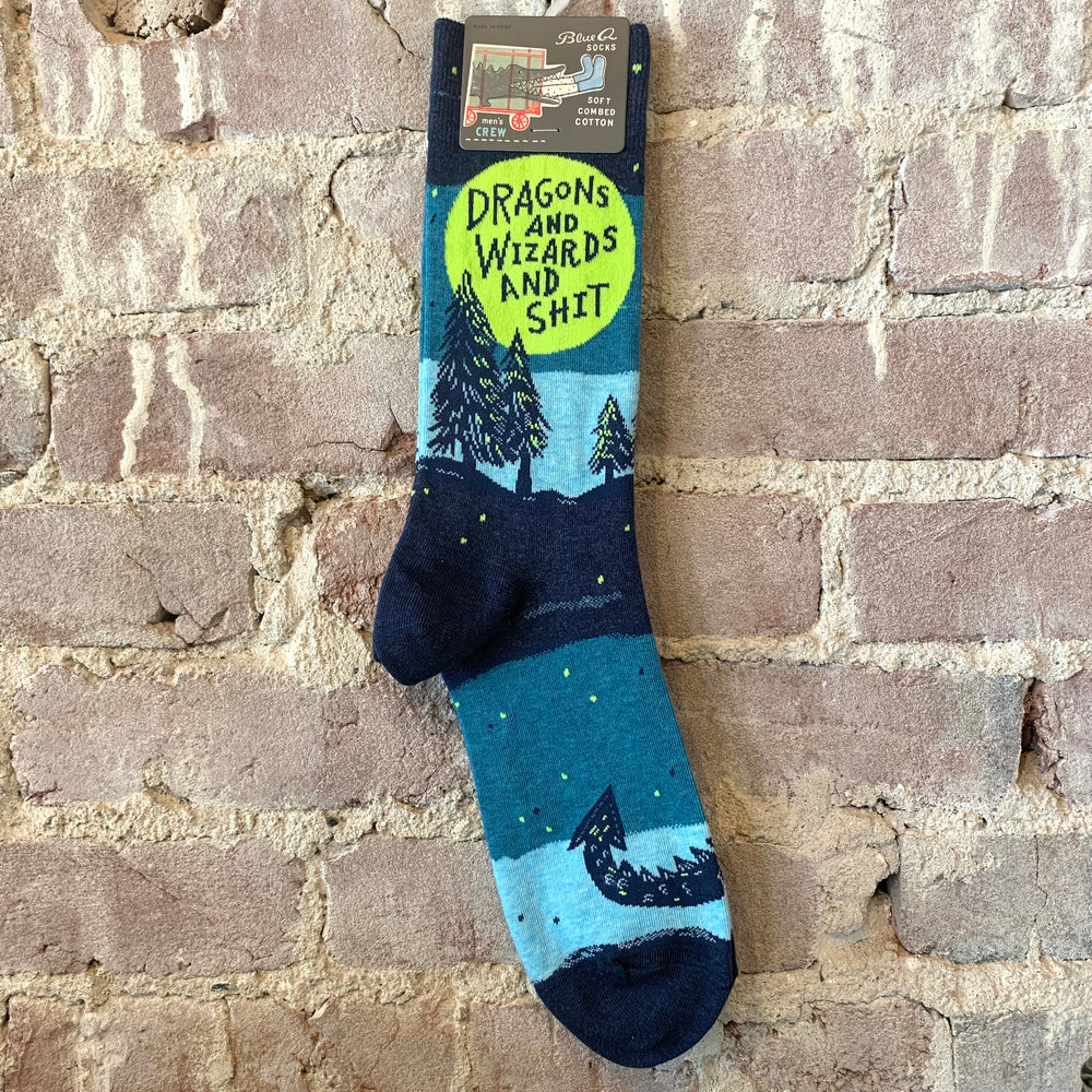 Blue Q Men’s Crew Socks