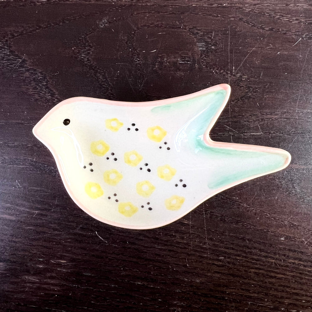 Stoneware Bird Shaped Dish