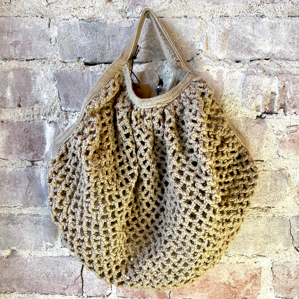 Cotton Crochet Market Bag