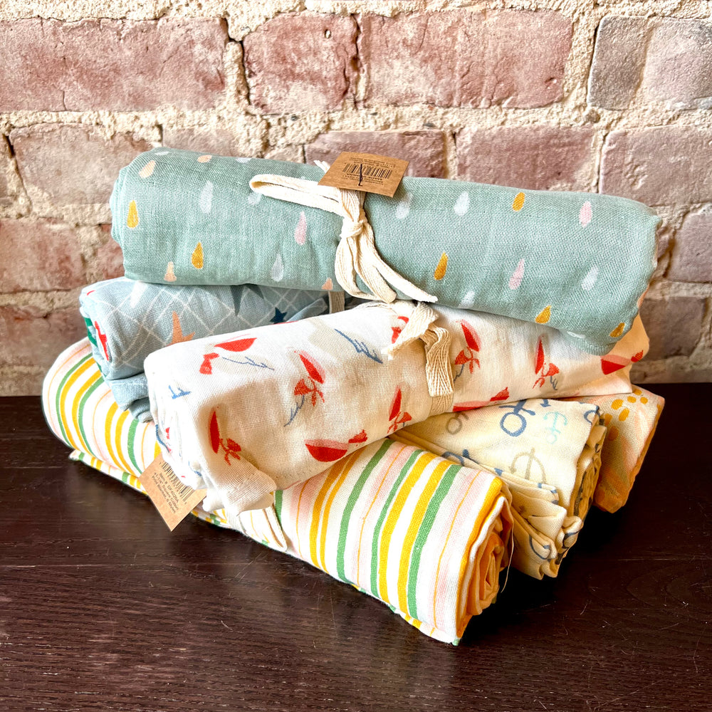 Cotton Printed Baby Swaddle