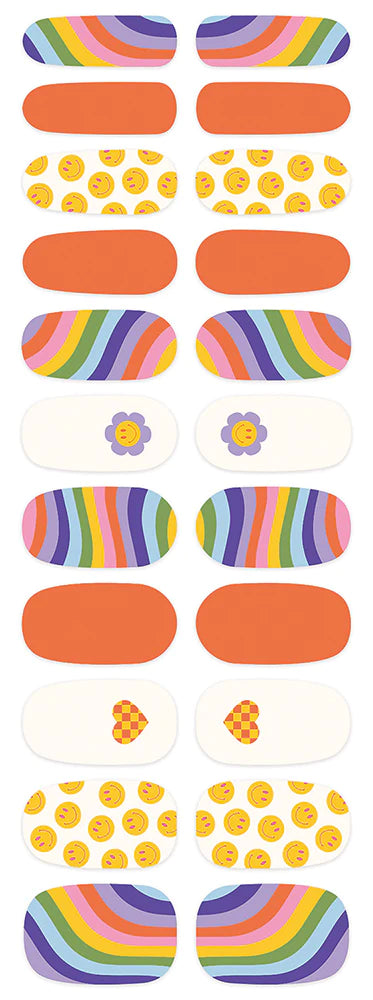 Studio Oh! Rainbowlicious Nail Wraps