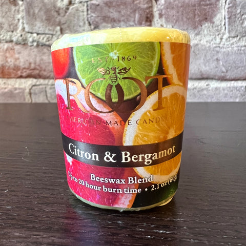 Root Candles Citron & Bergamot