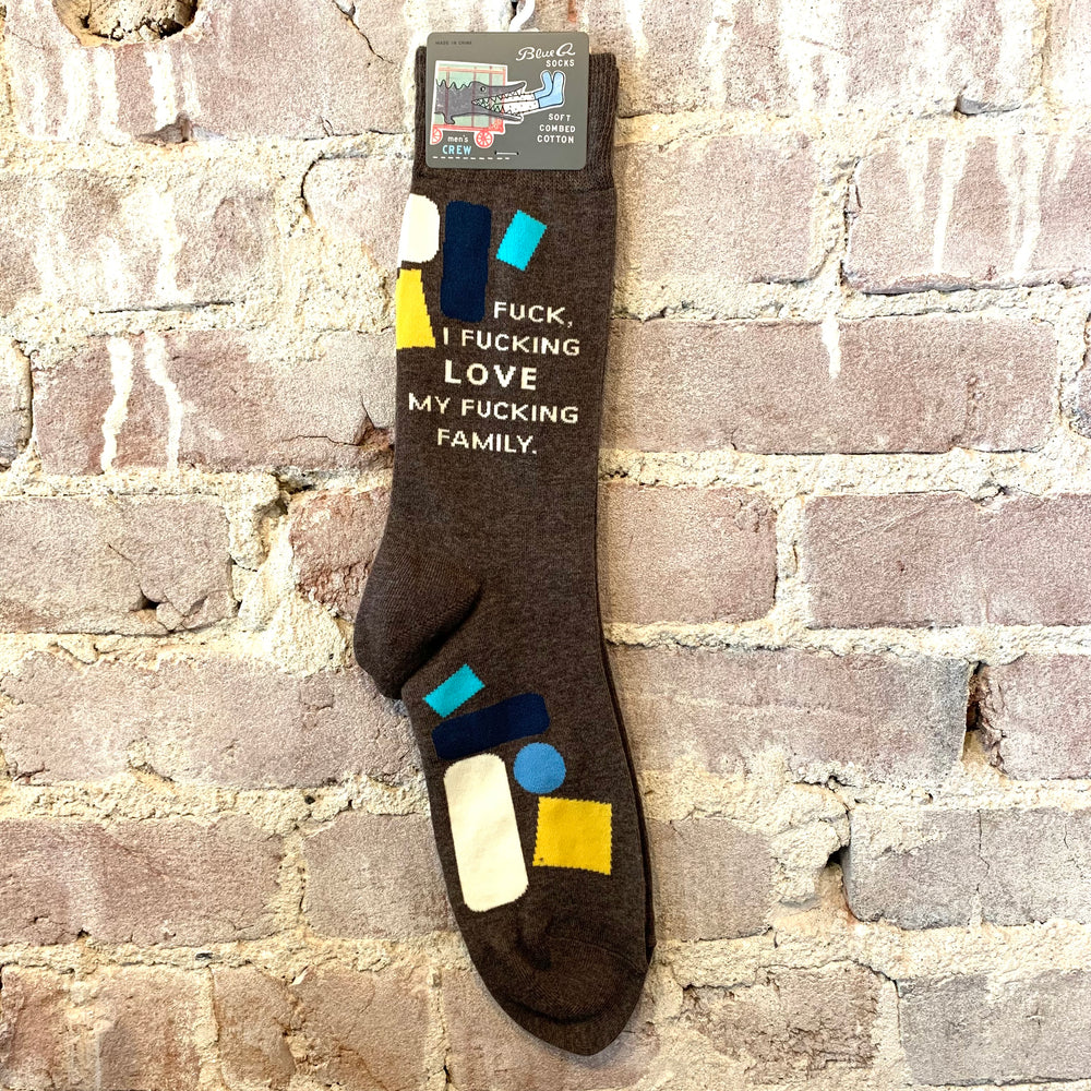 Blue Q Men’s Crew Socks