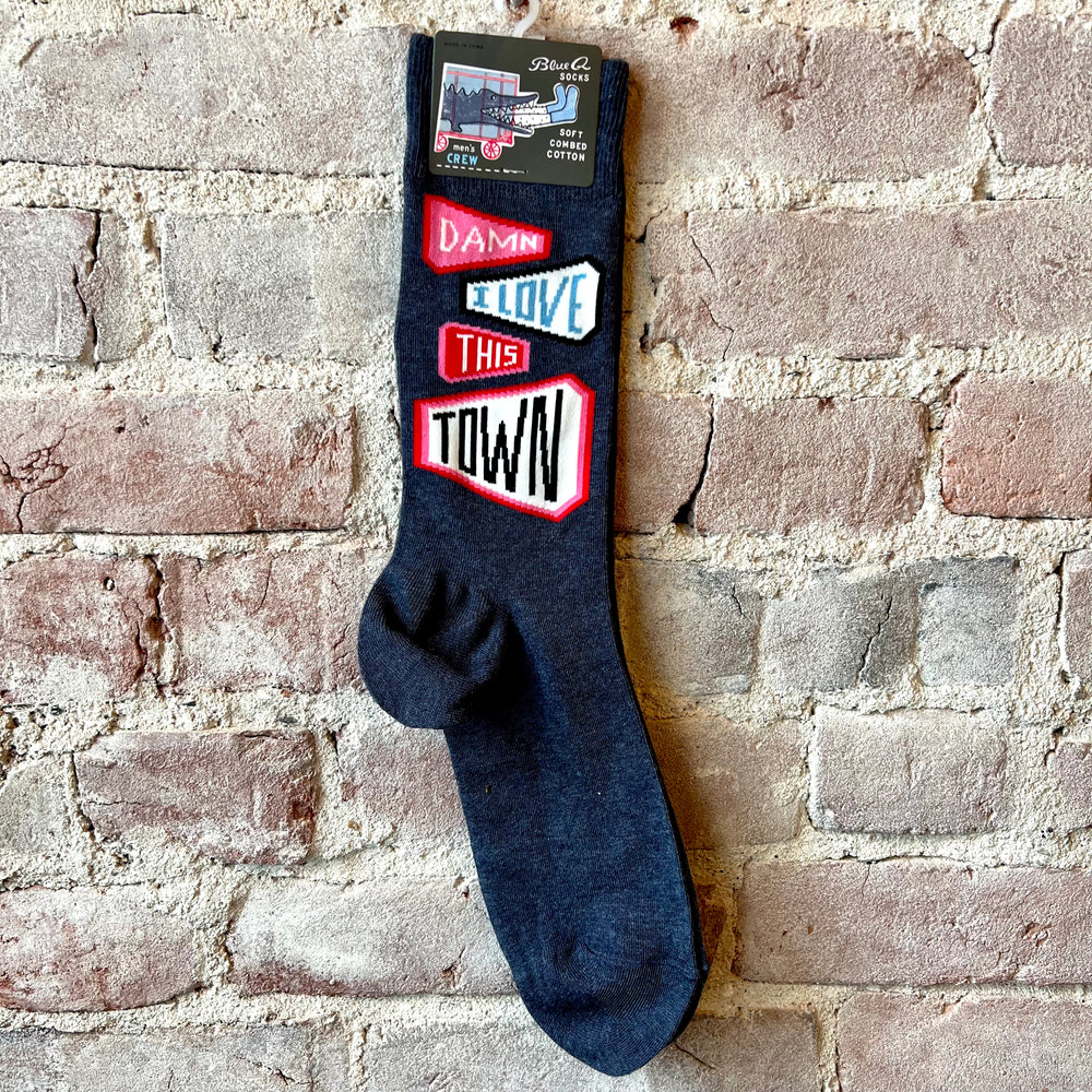 Blue Q Men’s Crew Socks